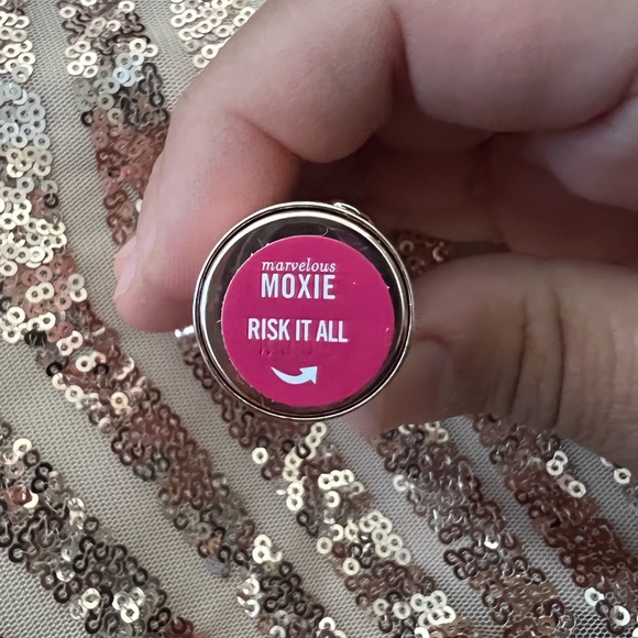 Bareminerals Moxie lipstick RISK IT ALL NWOB - Picture 3 of 3